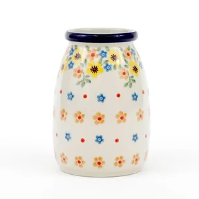 Wazon ceramiczny 196 h-12,5cm <br> 2225X Wiosenny bukiet